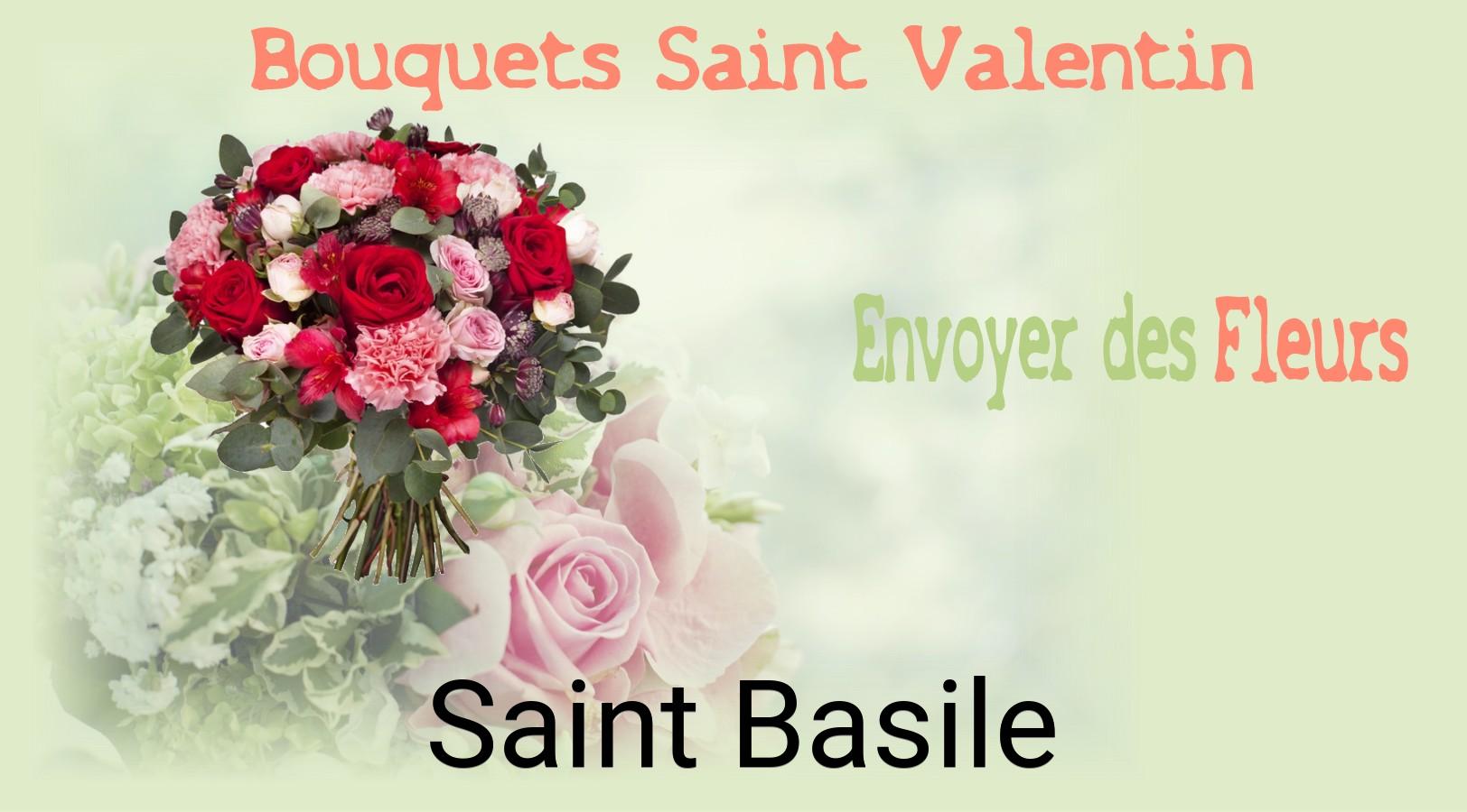 Roses de Saint-Valentin livrées à Saint-Basile